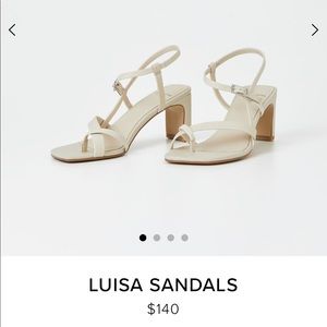 vagabond luisa kitten heel sandal NIB